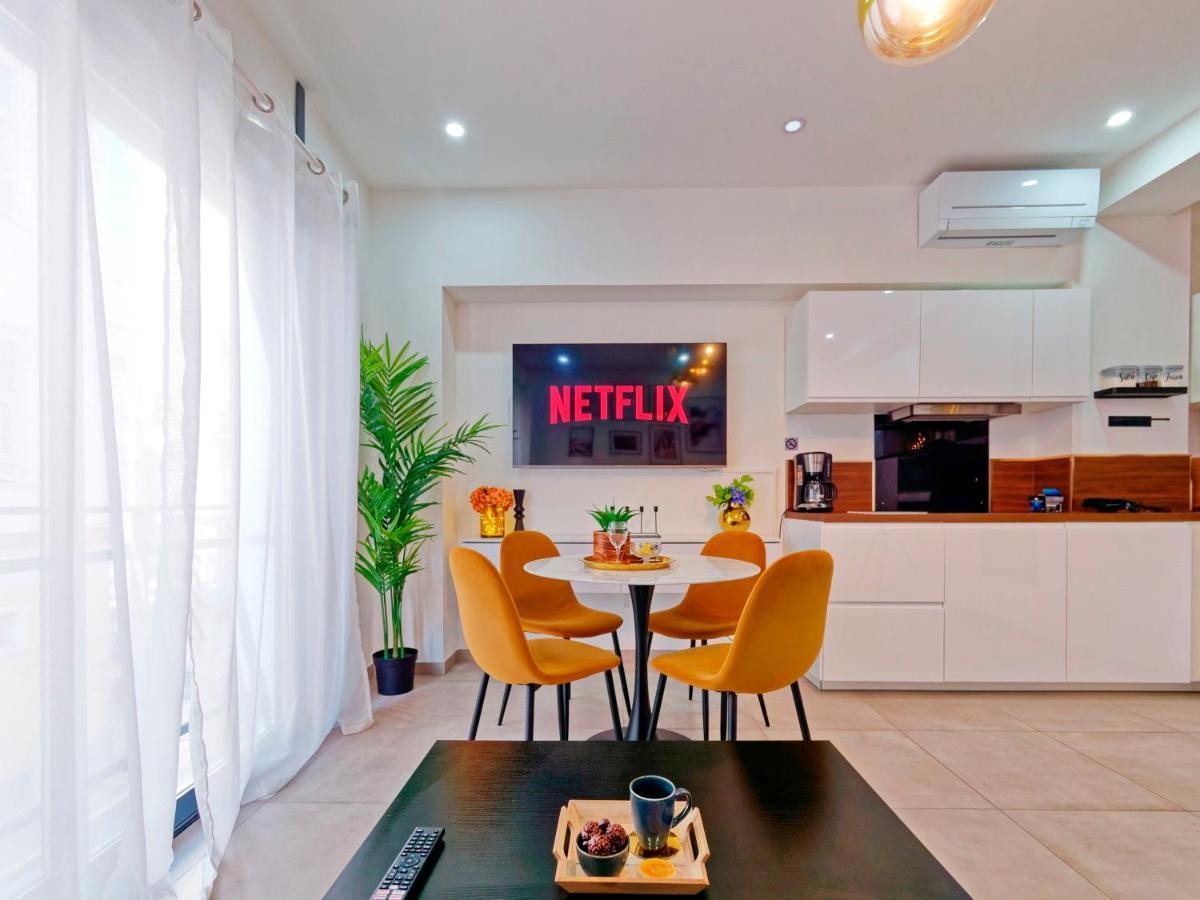 City Vibes, Indoor Parking, Breakfast & Air Conditioning 니스 외부 사진